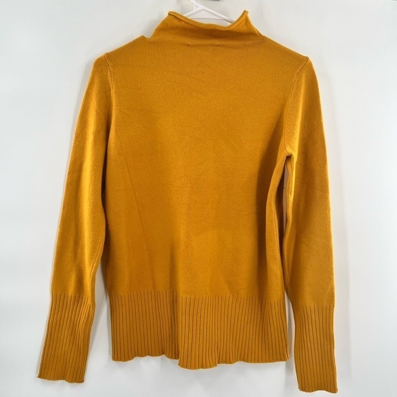 French Connection yellow gold sweater turtleneck size M - Picture 1 of 6